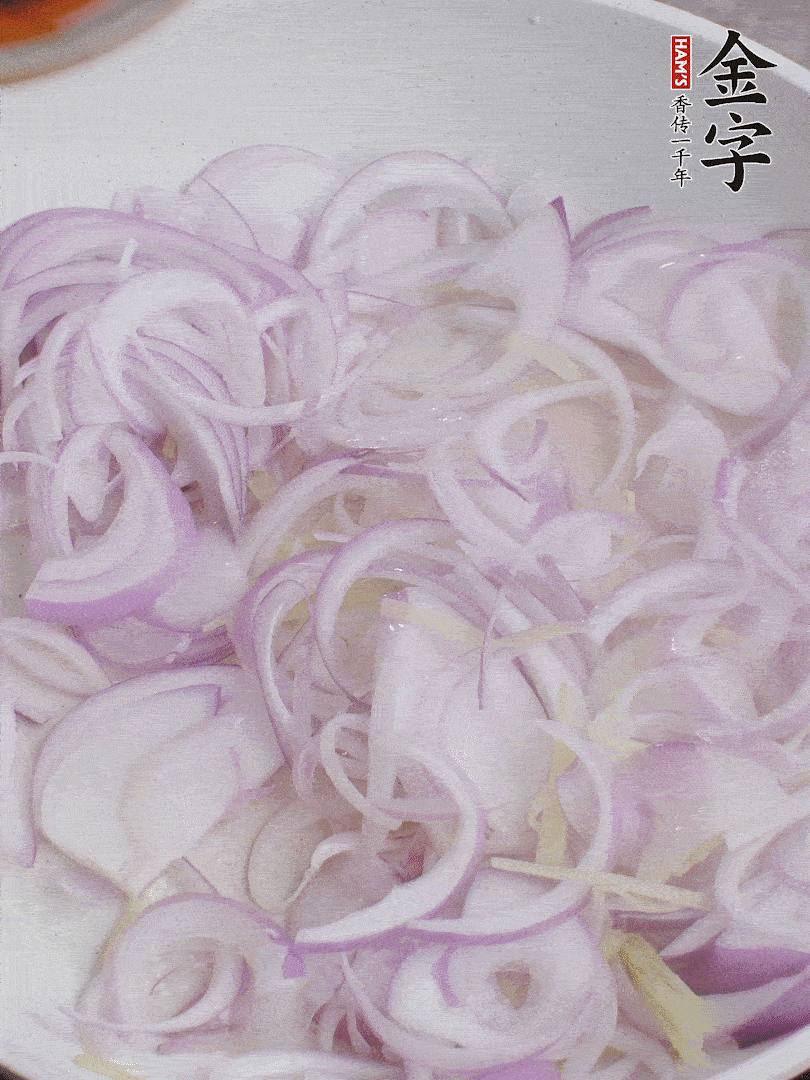 加2勺金字火腿XO醬。